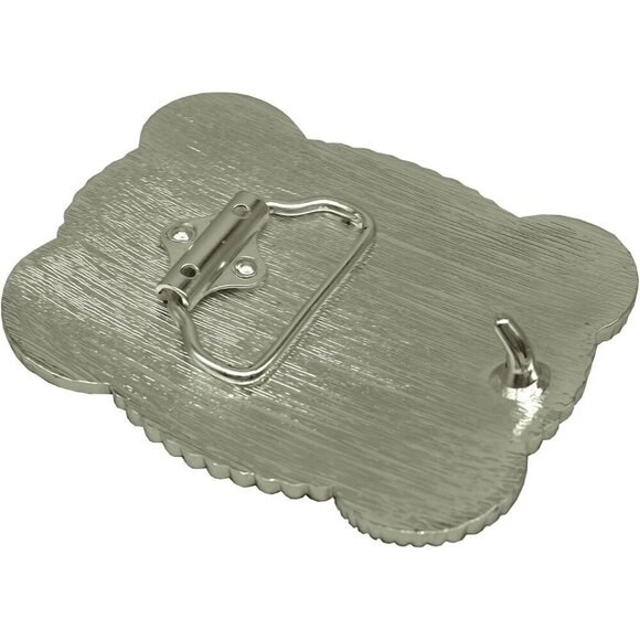 Women Flower Golden Religion Cross Kneeling Prayer And Horse Design Belt Buckles